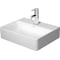 Duravit Durasquare Handrinse Bathroom Sink 0732450041 White 0732450041 - alternate 1
